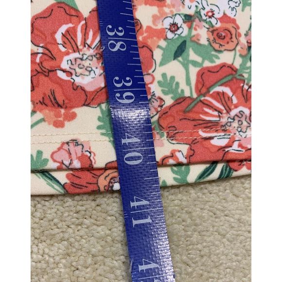 LuLaRoe Red Floral Midi Dress - Picture 5 of 5